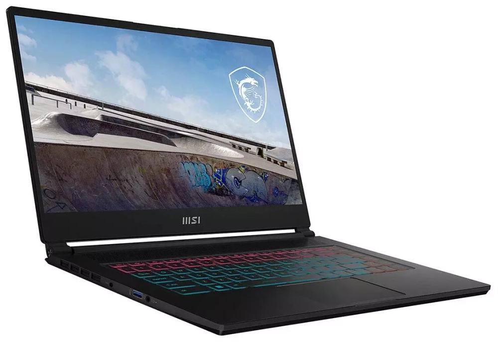 Ноутбук MSI Stealth 17M A12UEK, Core i5-1240P,1.7 GHz,17.3" FHD (1920*1080),144Hz,DDR4 16GB (8GB*2),512GB M.2 PCIe SSD,RTX3060 Max-Q GDDR6 6GB,Core Black,1y,Win11Home 9S7-17R111-041