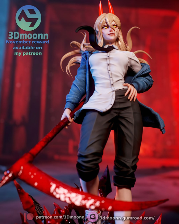 Пауэр Повер Человек-бензопила Фигурка