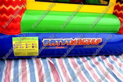 Коммерческий надувной батут "Тигруша", 5*5*4 м