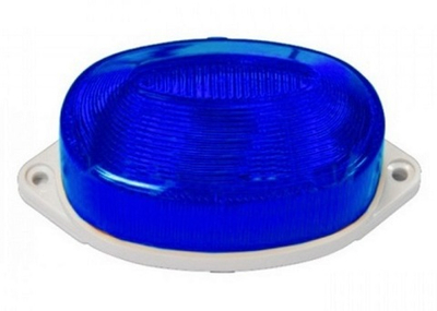 Строб лампа накладная ксеноновая синяя