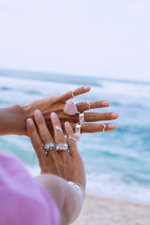 V-кольцо на фалангу мятое