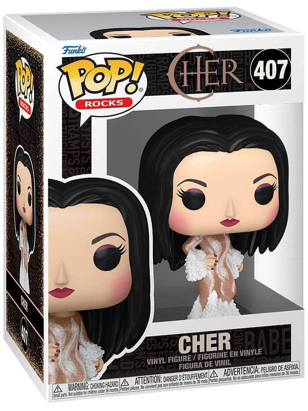 Фигурка Funko POP! Rocks Cher Cher (1974 Met Gala) (407) 79704