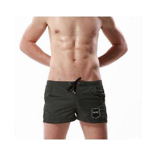 Шорты спортивные темно - зеленые SEOBEAN X SHORTS DARK GREEN 50602