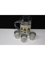 Набор подарочный Пивная Кружка и 3 стопки