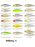 Воблер для рыбалки Pontoon21 Kalikana 70F-SR, 70мм, 7,5 гр., 0.2-0.4 м., цвет A15