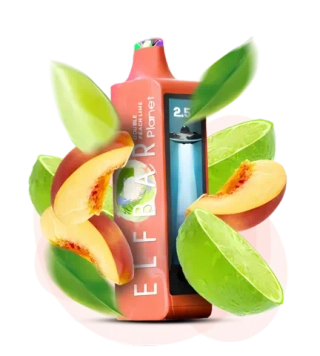Elf Bar Planet 25000 - Double Peach Lime (5% nic)