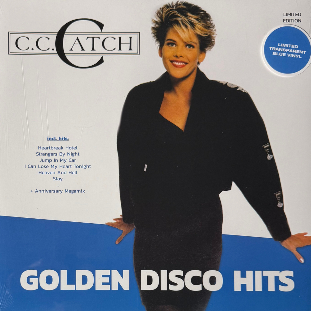 Виниловая пластинка C.C. Catch ‎– Golden Disco Hits LP Blue