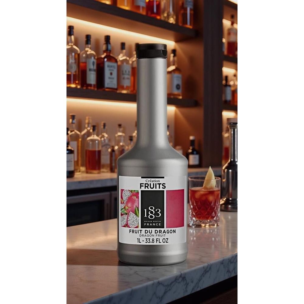 Пюре основа для напитков Драконий фрукт (Dragon fruit) 1л 1883 Maison Routin
