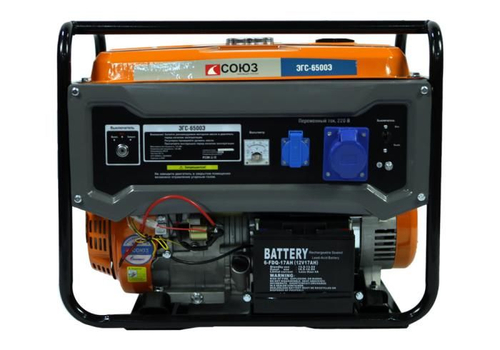 Бензогенератор СОЮЗ ЭГС-6500Э