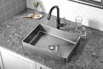 Раковина встраиваемая сверху ABBER Wasser Kreis AF2401SP сатин