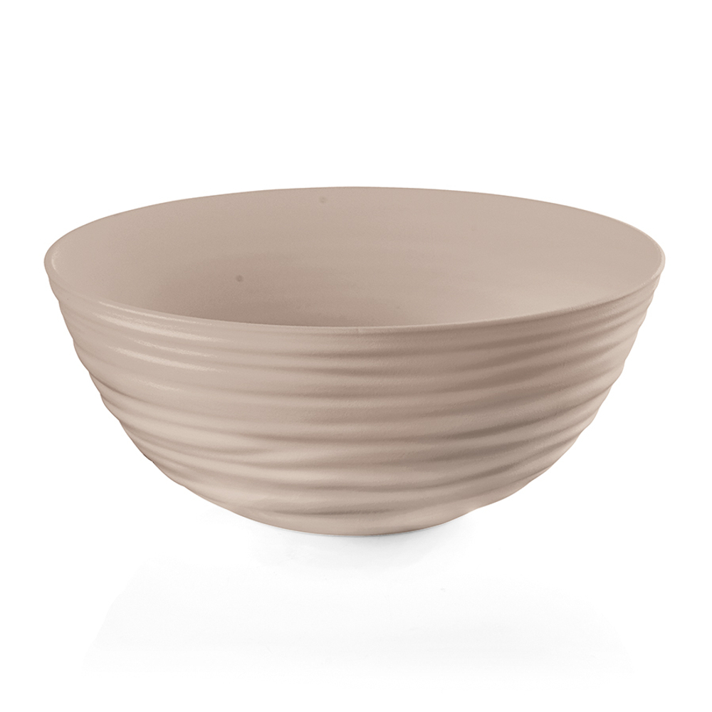 Салатник tierra, D25 см, бежево-розовый