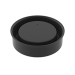 Заглушка для двустенных труб, наружная, полиэтилен, д.200мм