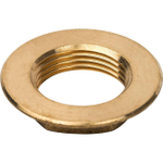 Контргайка с упором STOUT SFT 0023 - 3/4" (для стальных труб, латунь без покрытия)