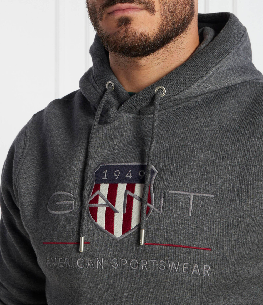 Худи Gant - графитовый(2047082)