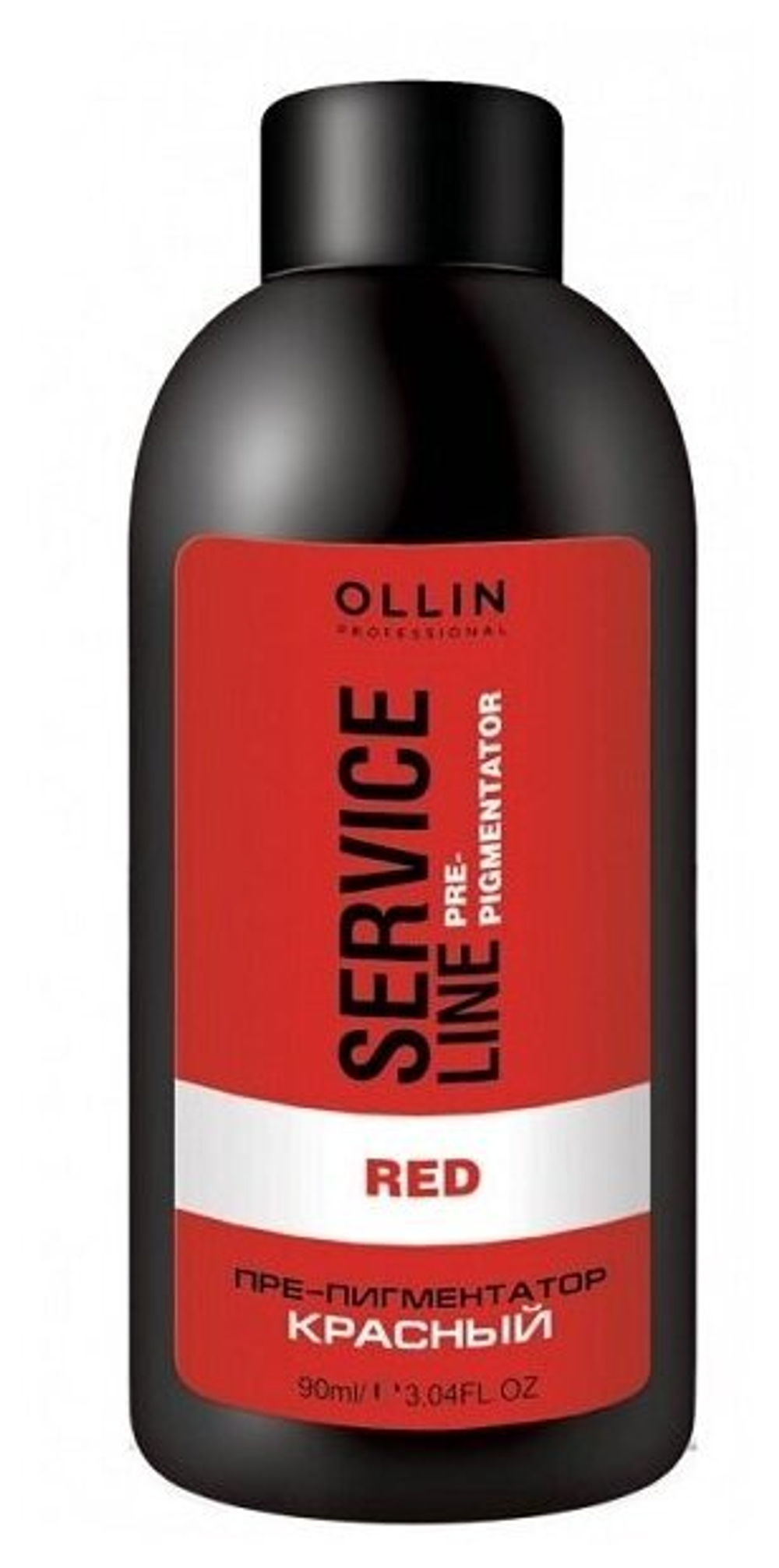 OLLIN SERVICE LINE Флюид-препигментатор красный 90мл/ Red Fluid-Pre-Color