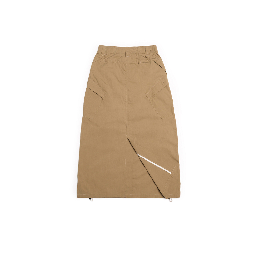 Юбка Nothomme Blue Side-Drawstring Workwear Fishtail Skirt "Khaki"
