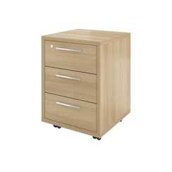 Тумба выкатная Дублин ДБ17.С (3 ящика с замком) 450х450х600