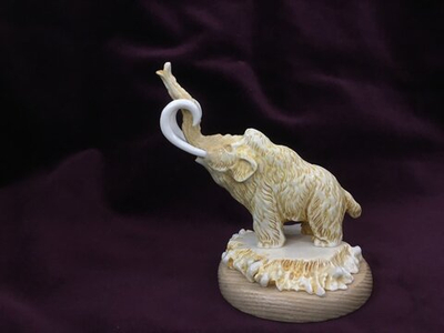 Сувенир "Мамонт трубящий"