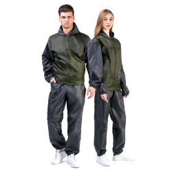 Костюм для активного отдыха Prival Ветровлагозащитный, мужской, чёрный + хаки