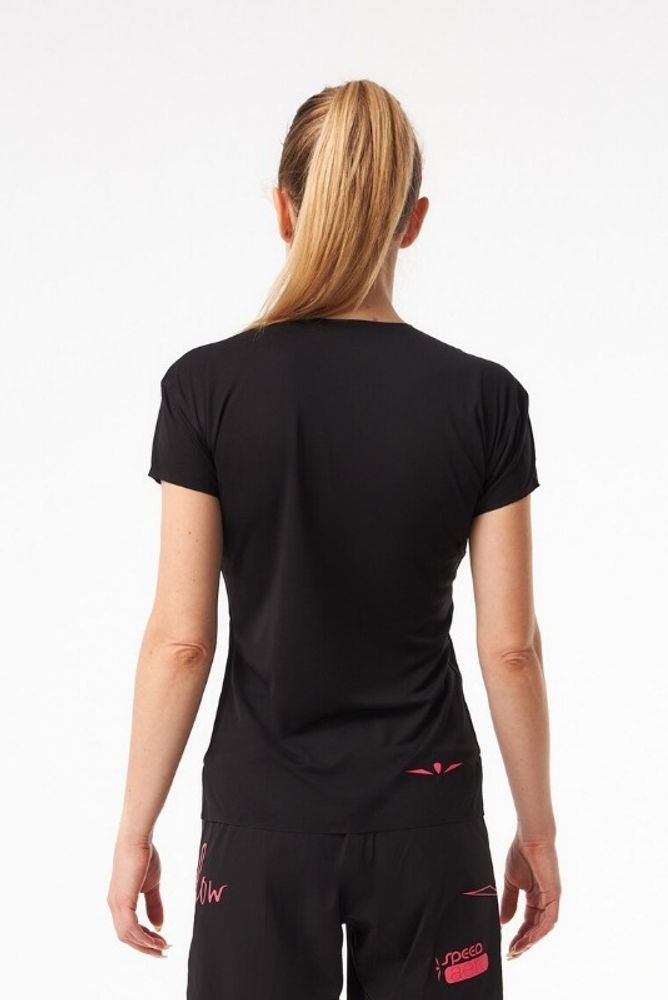 ФУТБОЛКА ЖЕНСКАЯ TEE SUPER LIGHT | BLACK PINK