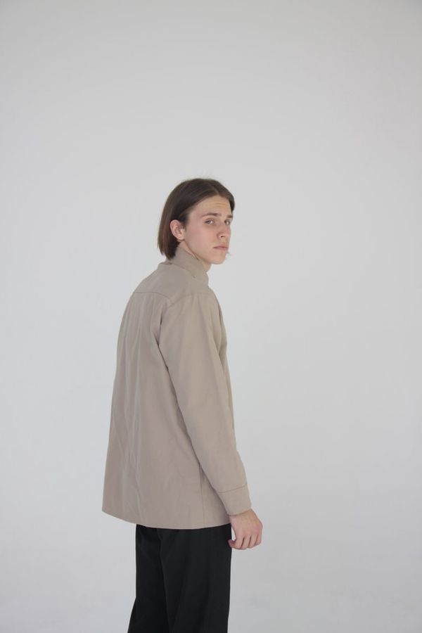 Рубашка-куртка Tulovo Бежевая - фото 3