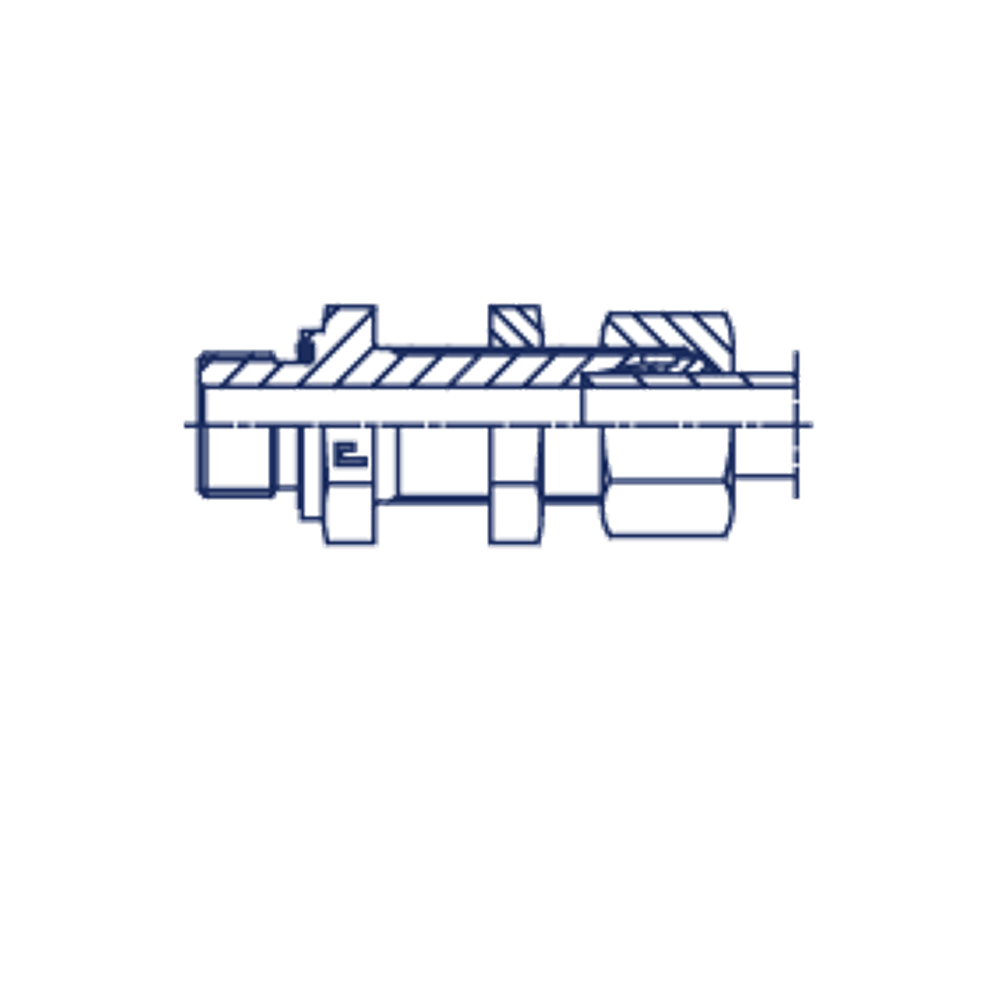 Штуцер FDE DS16 BSP 1/2 B4 (в сборе)