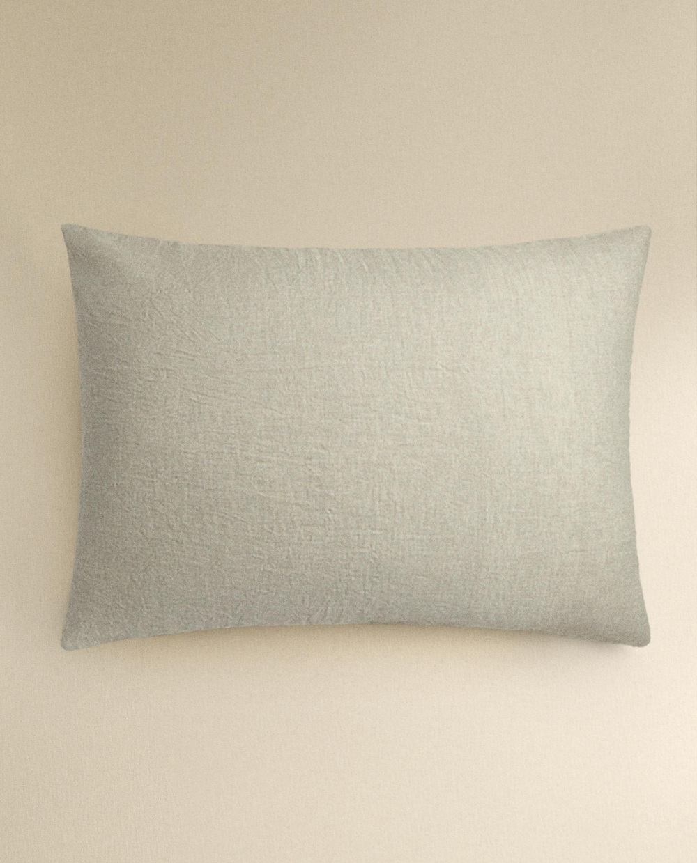 Zara Home наволочка декоративная из льна, светло-бежевый, 70x90 см · 3150/008