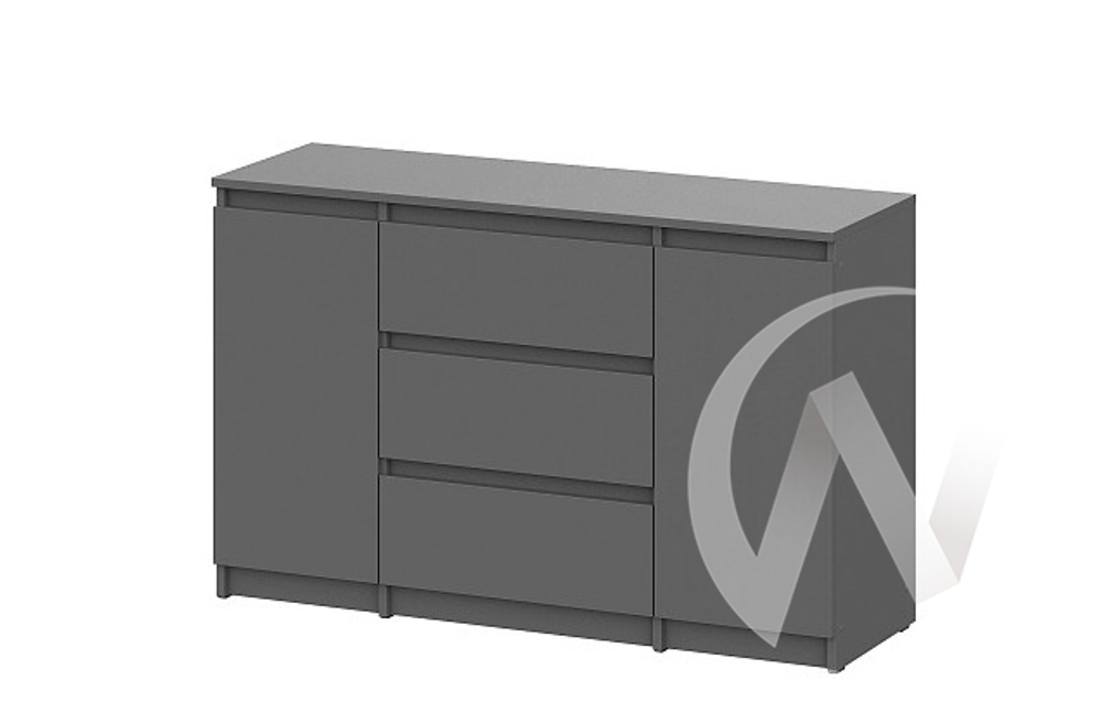 Комод 3 ящика двухстворчатый МС Денвер