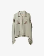 Рубашка Soeurs с Инициалами бежевая