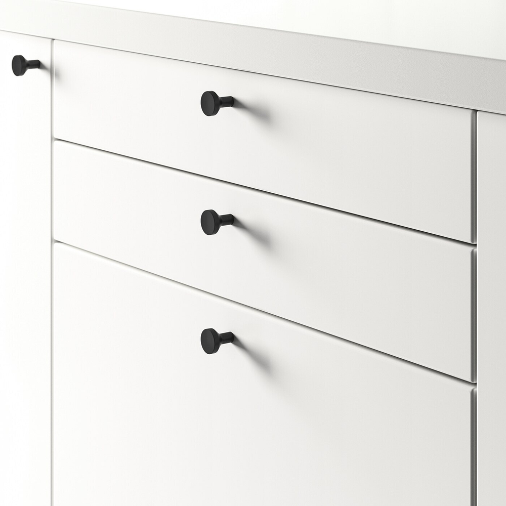 IKEA BAGGANÄS  (ИКЕА БАГГАНÄС)  -  Ручка, черная, 21 мм