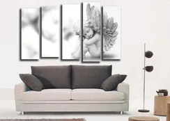 Модульная картина "Ангелок"