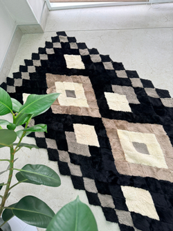 Покрывало меховое ковер из шкуры овчины