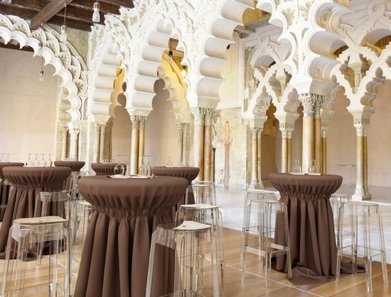 Табурет прозрачный барный Fox 75