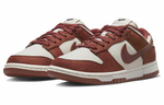 Кроссовки Nike Dunk Low "Light Orewood Brown And Rugged Orange" (Женская размерная сетка)