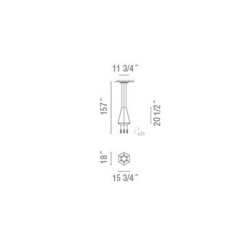 replica  Wireflow 3D Hexagonal