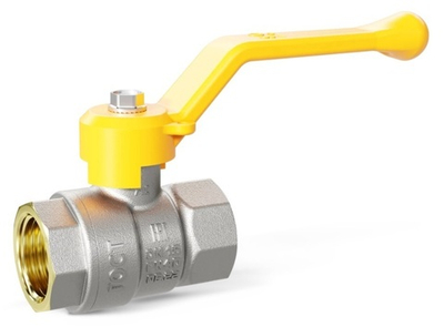 Кран шаровой для газа LD Pride Ду 20 (3/4") вн-вн, ручка