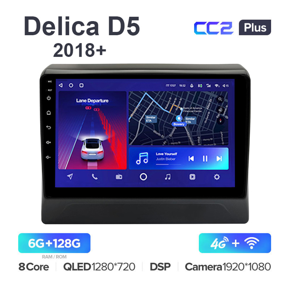 Teyes CC2 Plus 10,2"для Mitsubishi Delica D5 2018+