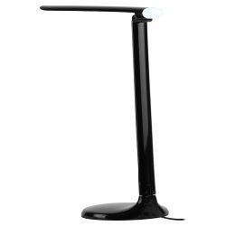 Настольный светильник ЭРА NLED-482-10W-BK светодиодный с ночником черный