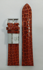 Ремень для часов из натуральной кожи. 4686А