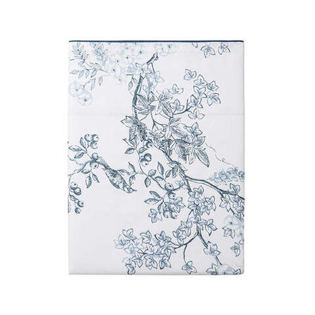 Постельное белье 2 спальное евро Alexandre Turpault Canopee голубое