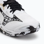 Кроссовки волейбольные Mizuno Wave Lightning Z8 white/black/ge gold