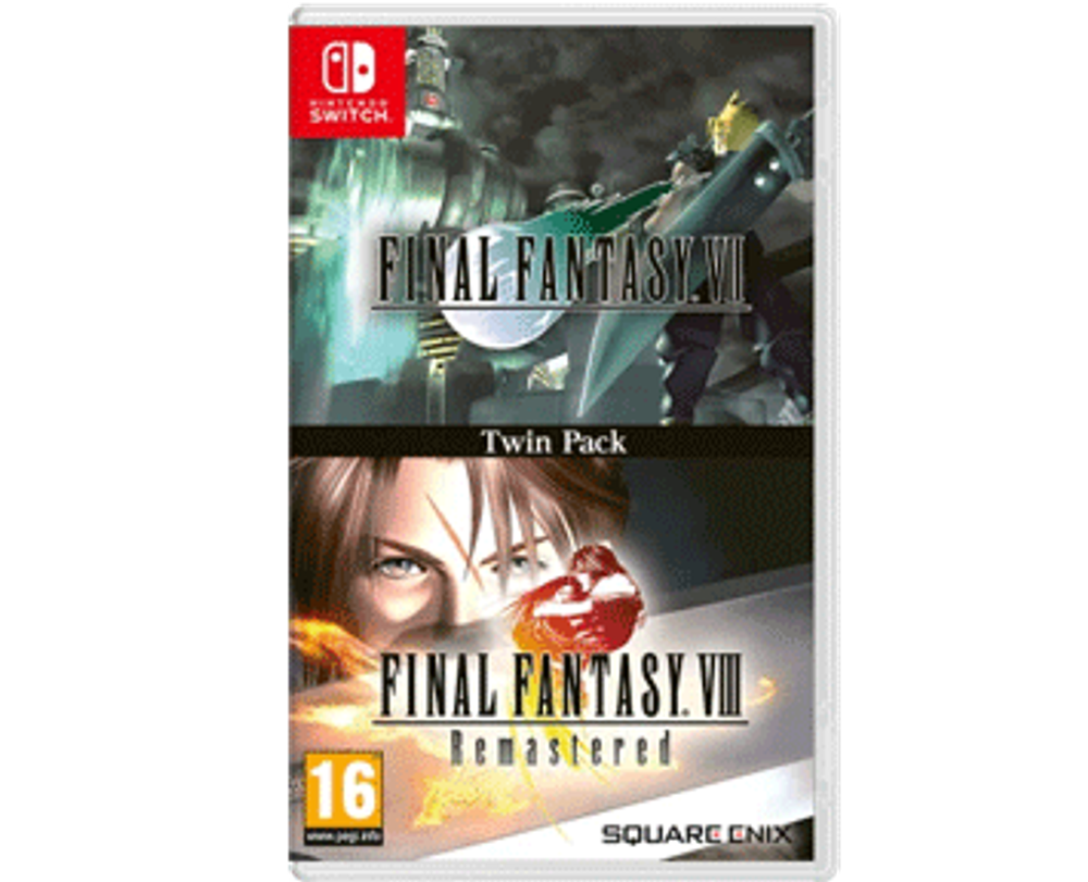 Final Fantasy VII & Final Fantasy VIII Remastered - Twin Pack (NS) NEW