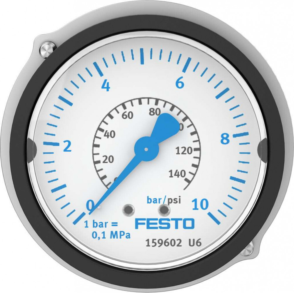 Фланцевый манометр Festo FMA-63-10-1/4-EN