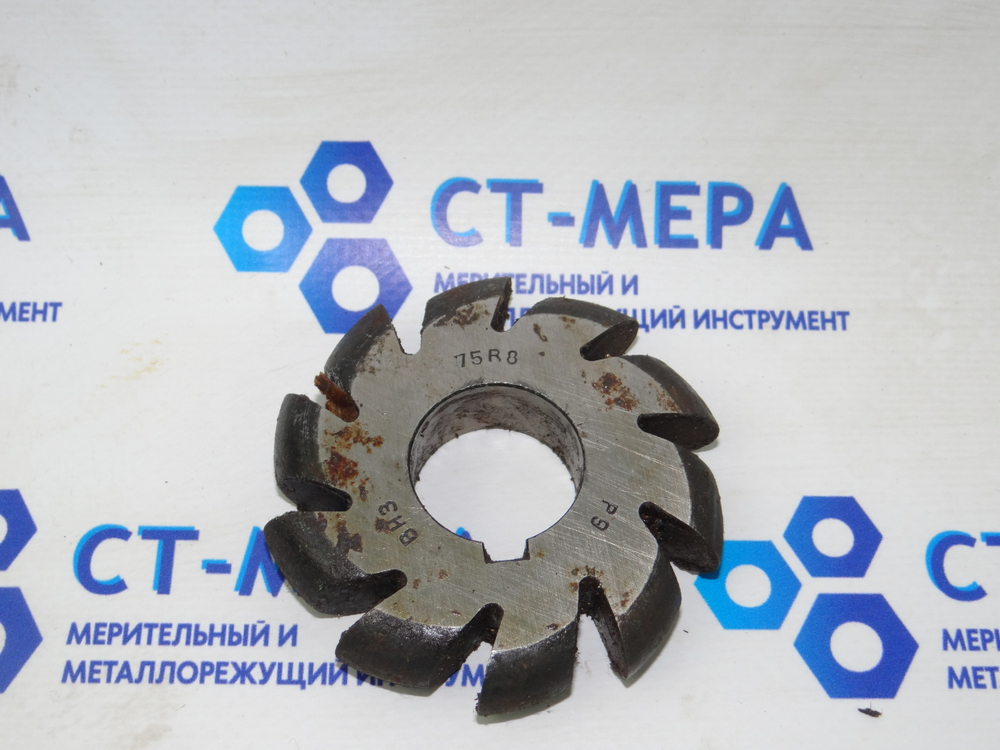 Фреза фасонная полукруглая выпуклая75 R8 Р9 ВиЗ