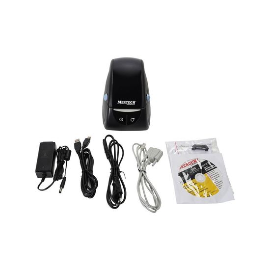 Термопринтер липких этикеток MERTECH LP58 EVA RS232-USB Black