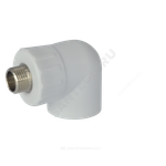 Угольник PP-R комбинированный белый Дн 32х1/2" НР RTP (РосТурПласт) 10804