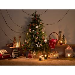 Набор елочных украшений из фетра Christmas stars из коллекции New Year Essential, 3 шт.