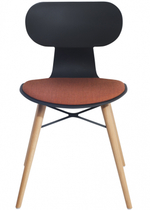 Стул пластиковый с обивкой Papatya Yugo-S Wox Soft