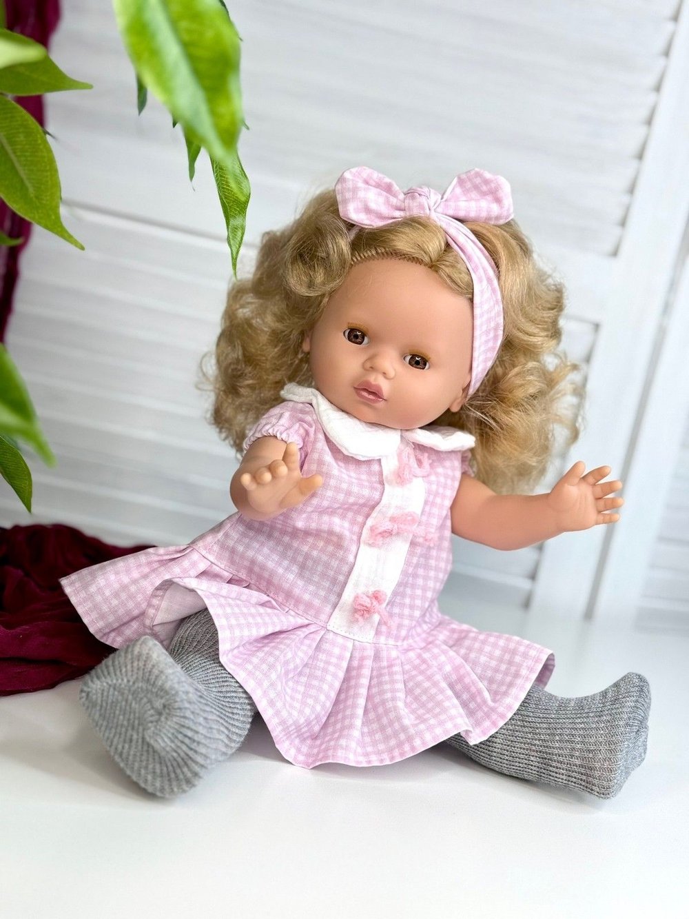Кукла Реборн BERJUAN виниловая 45см Trousseau (1158)