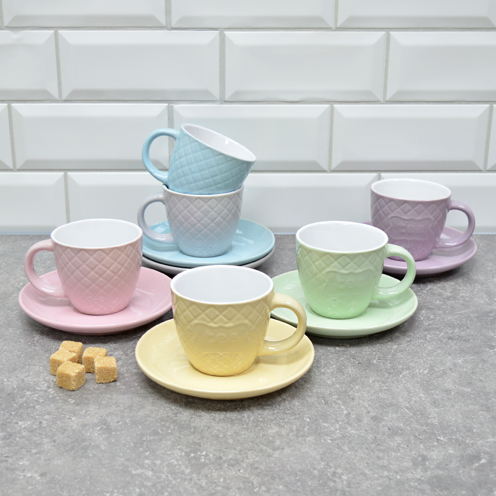 Чайный набор 12 предметов 150мл 120827